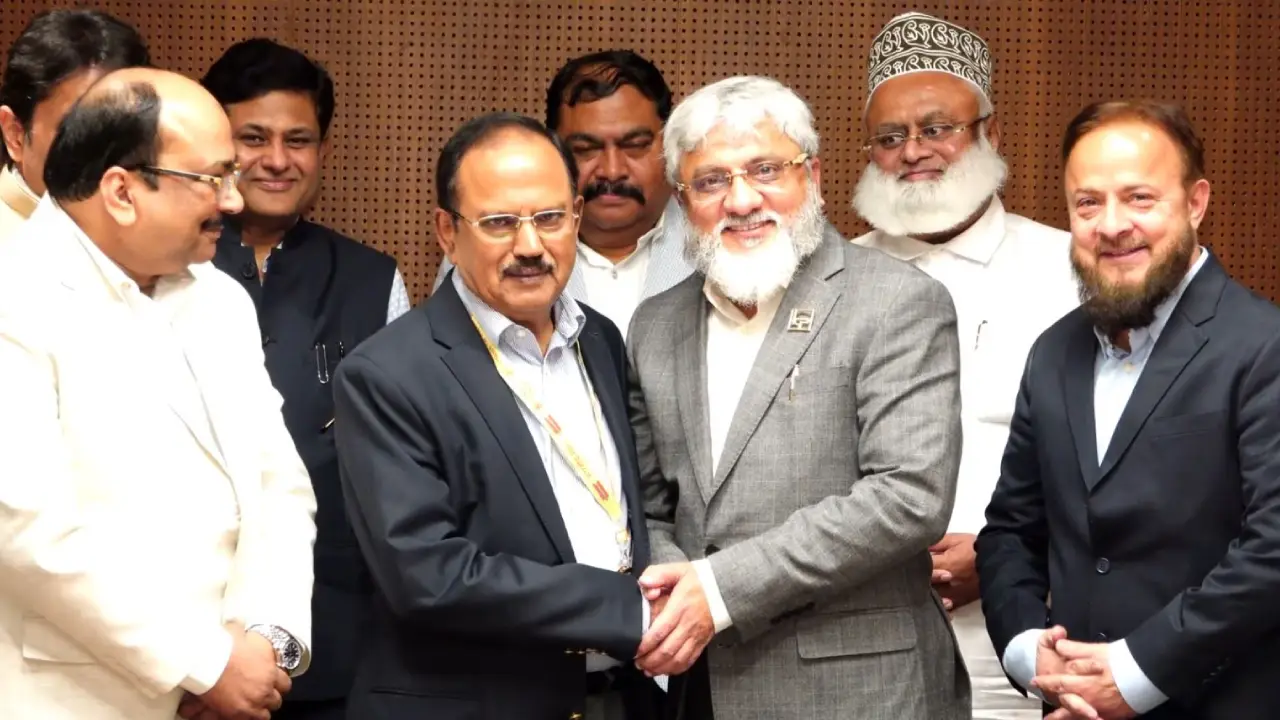 Dr. Faruk G. Patel, CMD – KP Group, Meets Ajit Doval, National Security Advisor of India, to Strengthen Vision for Nation-Building